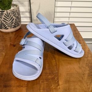 Chaco Chillos Sport Sandals Kids Light Blue  Periwinkle